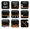 NEO TOOLS Munkavédelmi szandál, bőr, S1 SRC, 39 82-070-39