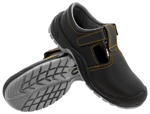 NEO TOOLS Munkavédelmi szandál, bőr, S1 SRC, 40 82-070-40