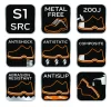 NEO TOOLS Munkavédelmi szandál, bőr, S1 SRC, 41 82-070-41