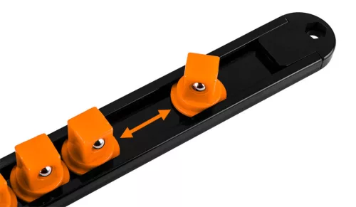 NEO TOOLS Dugókulcs tartósín készlet, 1/4", 3/8", 1/2", 6db-os 08-002
