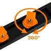 NEO TOOLS Dugókulcs tartósín készlet, 1/4", 3/8", 1/2", 6db-os 08-002