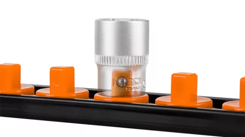NEO TOOLS Dugókulcs tartósín készlet, 1/4", 3/8", 1/2", 6db-os 08-002