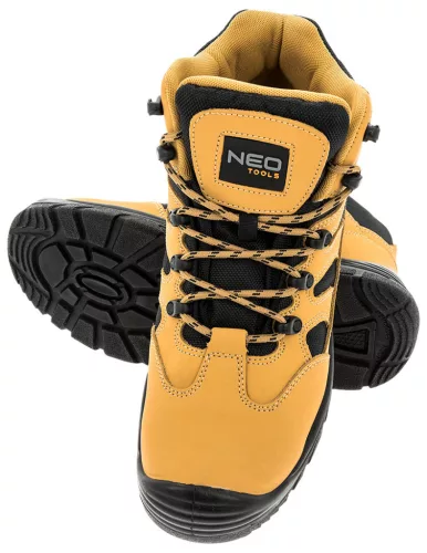 NEO TOOLS Munkavédelmi bakancs vízálló, S3 SRC, fémmentes, 46, CE 82-127
