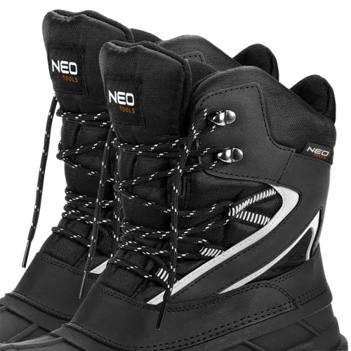 NEO TOOLS Hótaposó bakancs, fűzős, fényvisszaverő betétekkel, 41 82-139-41