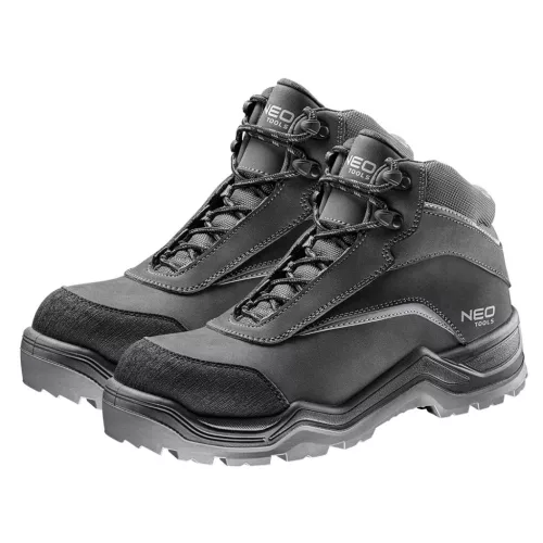 NEO TOOLS Munkavédelmi bakancs S3 SRC, Nubuk bőr, 43 82-151-43