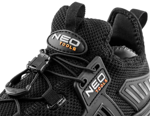 NEO TOOLS Munkavédelmi cipő, S1 SRC, fémmentes, hálós felsőrész, kompozit lábujjvédő, 42 82-158-42