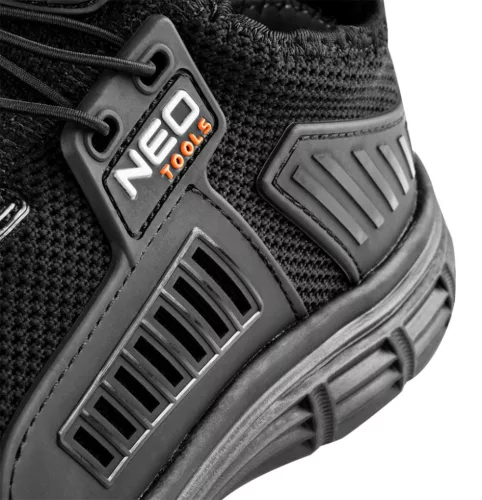 NEO TOOLS Munkavédelmi cipő, S1 SRC, fémmentes, hálós felsőrész, kompozit lábujjvédő, 43 82-158-43