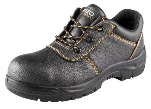 NEO TOOLS Munkavédelmi cipő, bőr, S1 SRC, acél orrmerevítés, 45 82-160-45