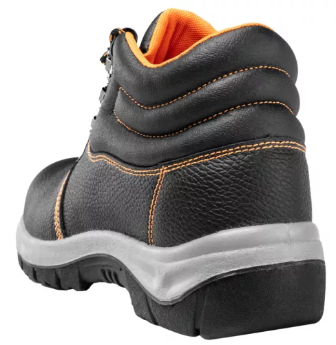 NEO TOOLS Munkavédelmi bakancs, S1 SRC, bőr acélbetétes, 47-es 82-165-47