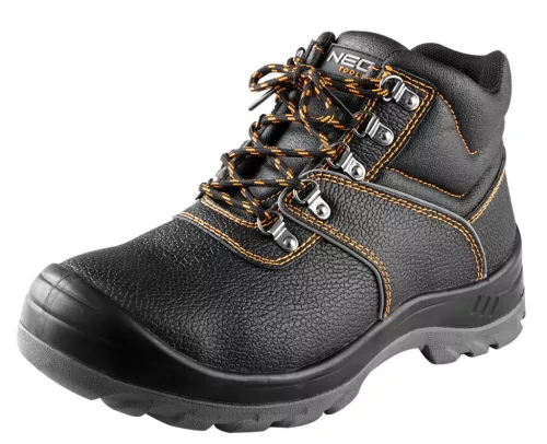 NEO TOOLS Munkavédelmi bakancs, S3 SRC, acélbetétes, acél átszúrásgátló betét, 41-es 82-166-41