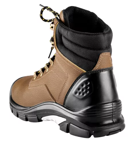 NEO TOOLS Munkavédelmi bakancs S3 SRC, hasított bőr, 47-es 82-170-47