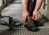 NEO TOOLS Munkavédelmi bakancs, hegesztőbakancs, S1P SRC, bőr, 39 82-180-39