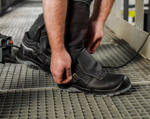 NEO TOOLS Munkavédelmi bakancs, hegesztő bakancs S3 HRO, bőr, 47 82-181-47