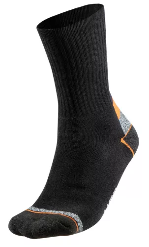 NEO TOOLS Munkavédelmi zokni, hosszú, 70% pamut, 30% polyester, megerősített sarok, lélegző, 43–46 82-351