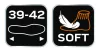 NEO TOOLS Munkavédelmi zokni, rövid, 70% pamut, 30% polyester, megerősített sarok, lélegző, 39–42 82-355
