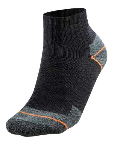 NEO TOOLS Munkavédelmi zokni, rövid, 70% pamut, 30% polyester, megerősített sarok, lélegző, 43–46 82-356