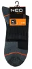 NEO TOOLS Munkavédelmi zokni, rövid, 70% pamut, 30% polyester, megerősített sarok, lélegző, 43–46 82-356