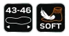 NEO TOOLS Munkavédelmi zokni, rövid, 70% pamut, 30% polyester, megerősített sarok, lélegző, 43–46 82-356