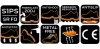NEO TOOLS Munkavédelmi cipő, női, S1P SRC, fémmentes, CE, 40 82-530-40
