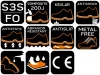 NEO TOOLS Munkavédelmi bakancs, női, S3 SRC, bőr, fémmentes, CE, 37 82-540-37