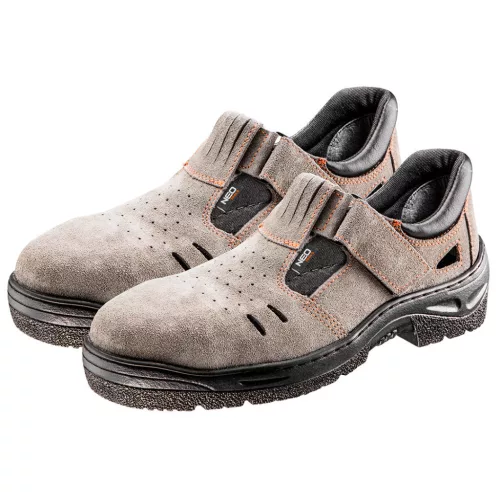 NEO TOOLS Munkaszandál, velúr, S1 SRC, 36 82-580