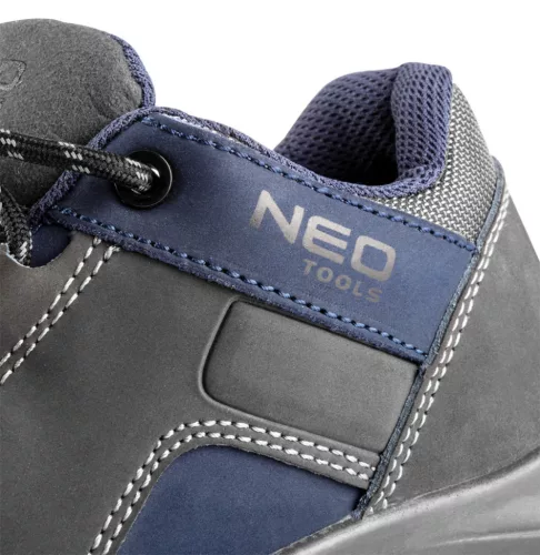 NEO TOOLS Munkacipő, O2 SRC, fémmentes, Nubuk bőr, 46 82-740-46