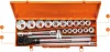 NEO TOOLS Dugókulcskészlet 3/4", 21db  25 év garanciával 08-061