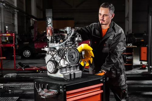 NEO TOOLS Kulcstartó kampó műhelykocsihoz, szerszámtartó falhoz(84-500, 501) 84-094