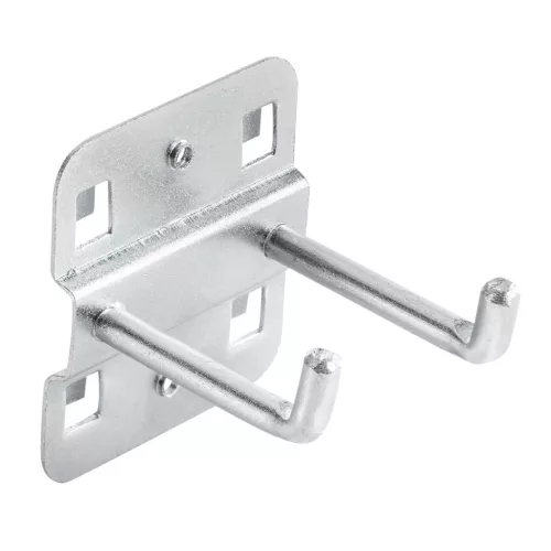 NEO TOOLS Dupla kampókészlet, 40mm, 3db, műhelykocsihoz, szerszámtartó falhoz(84-500, 501) 84-096