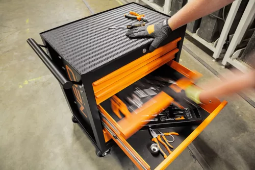 NEO TOOLS Műhelykocsi, 5 fiókos, 680x460x825mm, szerszámkocsi 25 év garanciával 84-214
