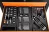 NEO TOOLS Műhelykocsi, 5 fiókos, 117db szerszámmal, 680x460x825mm, szerszámkocsi 25 év garanciával 84-214-6