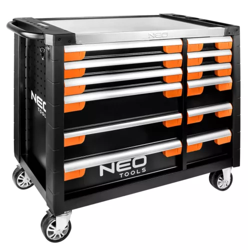 NEO TOOLS Műhelykocsi, PRO, 12 fiókos, Szerszámkocsi 84-225
