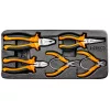 NEO TOOLS Fogókészlet, 5db, műhelykocsitálcával 25 év garanciával 84-230