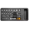NEO TOOLS Dugókulcskészlet 1/4", 19db, 4-14mm, műhelykocsitálcával 25 év garanciával 84-237