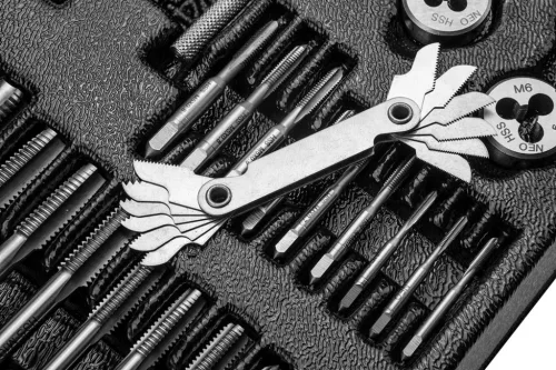 NEO TOOLS Menetkészítő készlet 31db, műhelykocsitálcával 25 év garanciával 84-246