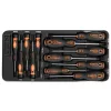 NEO TOOLS Műszerész, Precíziós Csavarhúzó készlet, PZ, TORX, 12db, műhelykocsitálcával 25 év garanciával 84-247
