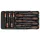 NEO TOOLS Műszerész, Precíziós Csavarhúzó készlet, PZ, TORX, 12db, műhelykocsitálcával 25 év garanciával 84-247