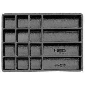   NEO TOOLS Tároló rekeszes műhelykocsitálca, teljes fiók méretű, 550x386mm 25 év garanciával 84-249