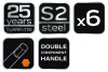 NEO TOOLS IMBUSZKULCS KÉSZLET „T” MARKOLATTAL 6db, MŰHELYKOCSITÁLCÁVAL 84-254