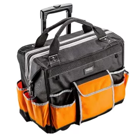   NEO TOOLS Szerszámtáska gurulós, kívül:11 zseb, belül:6 zseb 84-302