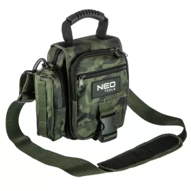   NEO TOOLS Szerszámtáska terepmintás, 600D poliészter, 4 belsőzseb, 4 külső zseb, 36x26cmx10cm 84-323