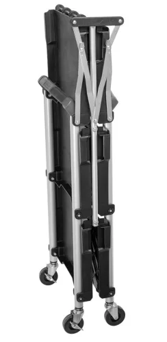 NEO TOOLS Nyitott összecsukható műhelykocsi, 83.5 x 66 x 42cm, 75kg terhelhetőség, szerszámkocsi 84-404