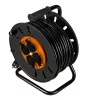 NEO TOOLS Kábeldob, hosszabbító, 40m/3x2,5mm2 réz kábel, 230V, IP20, hőkioldó, műanyag dob, fém keret  90-174