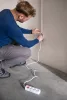 NEO TOOLS Hálózati elosztó, kapcsolós, 3 aljzat, 3m/ 3x1,5mm2 kábel, fekete 90-183
