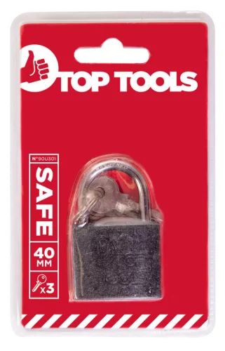 Top Tools LAKAT 40mm FESTETT 2 KULCCSAL 90U301