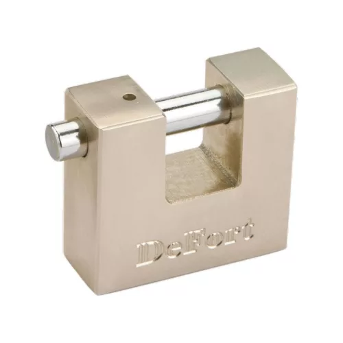 DEFORT LAKAT 50mm RÉZ TÖMB 4 KULCCSAL 90U330