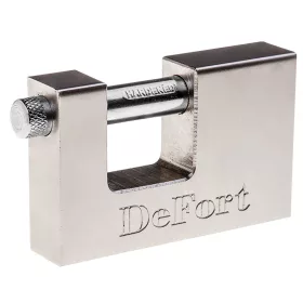 DEFORT LAKAT 90mm RÉZ TÖMB 3 KULCCSAL 90U333
