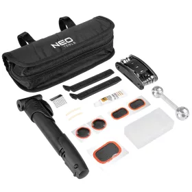   NEO TOOLS Kerékpár szerszámkészlet, 15 részes, vázra rögzíthető 91-013