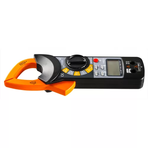 NEO TOOLS MULTIMÉTER DIGITÁLIS lakatfogó, AC V, DC V, AC A, Ellenállás, Hőmérséklet, Dióda, Folytonosság 94-002