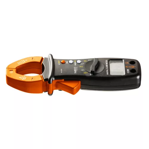 NEO TOOLS MULTIMÉTER DIGITÁLIS lakatfogó, AC V, DC V, AC A, DC A Ellenállás, Dióda, Folytonosság 94-003